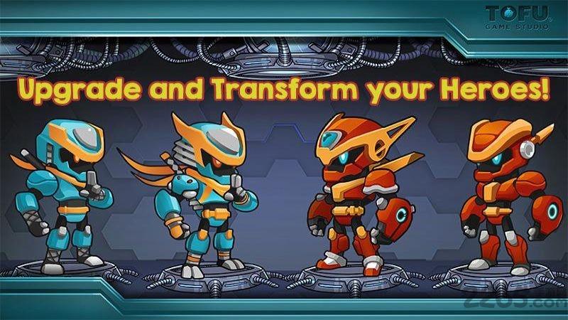 机器人复仇者无限金币钻石版下载,机器人复仇者,机器人游戏,复仇游戏